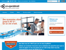 Tablet Screenshot of cooperatorsassurancegroupe.ca